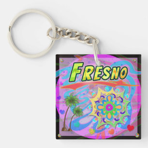 Fresno Wahrer Fortschritt Schlüsselanhänger