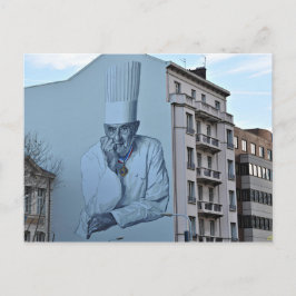 Fresque Paul Bocuse - Mur peint - Lyon Postkarte