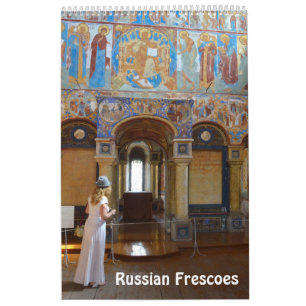 Fresques russes de 12 mois Calendrier photo