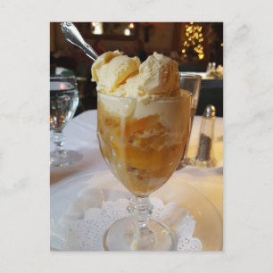 Fressliebhaber Peach Sundae Postkarte