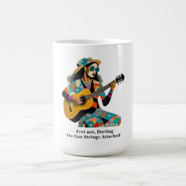 Fret Not - Gitarre Kaffeetasse