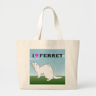 Frettchen (Al Pineau) Jumbo Stoffbeutel