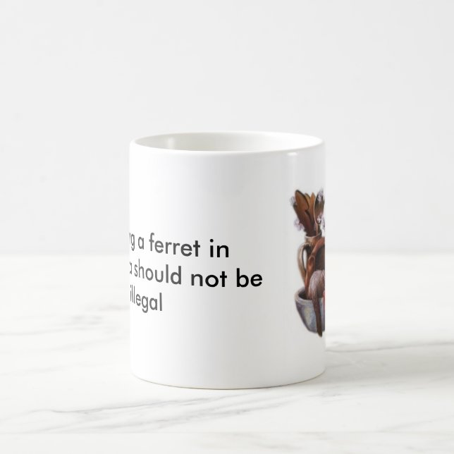 Frettchen Kaffeetasse (Mittel)