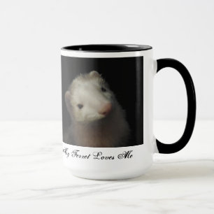 Frettchen-Kaffeetasse Tasse