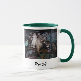 Frettchen-Leckereien Tasse