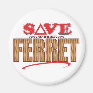 Frettchen retten magnet