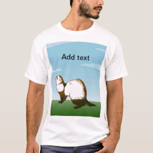 Frettchen (Zobelmantel) T-Shirt