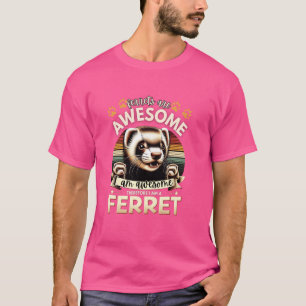 Frettierhemd Frettliebhaber Frettchen T-Shirt