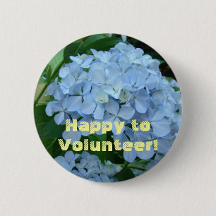 Freu mich zu helfen! Buttons Freiwillige Buttons