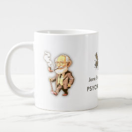 Freud Caricature for Psychologists & Mental Health Jumbo-Tasse