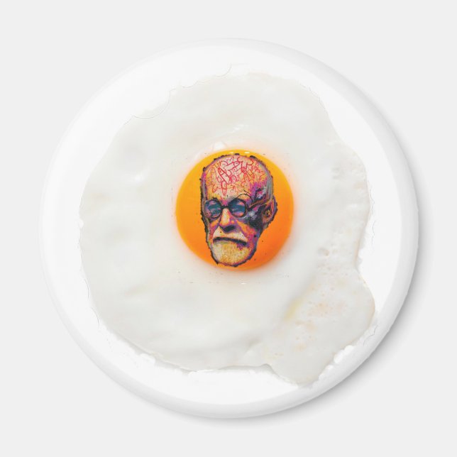 Freud Egg Magnet (Vorne)