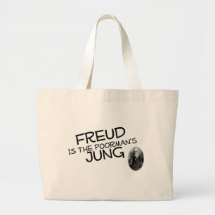 Freud ist der des Poormans Jung Jumbo Stoffbeutel
