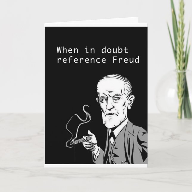 Freud Karte (Vorderseite)