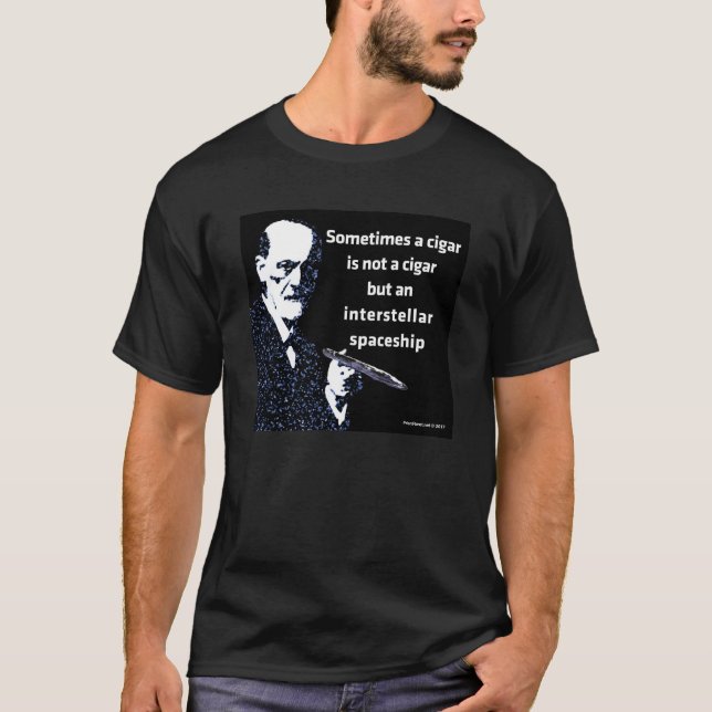 Freud und der Asteroid T-Shirt (Vorderseite)