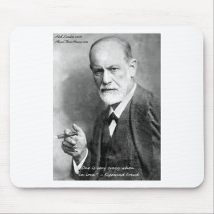 Freud Verrückte Liebhaber Liebeszitate Geschenkkar Mousepad