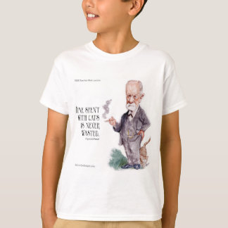Freud & Zitat über Katzen Boys T-Shirt