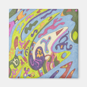 Freude, abstrakt magnet