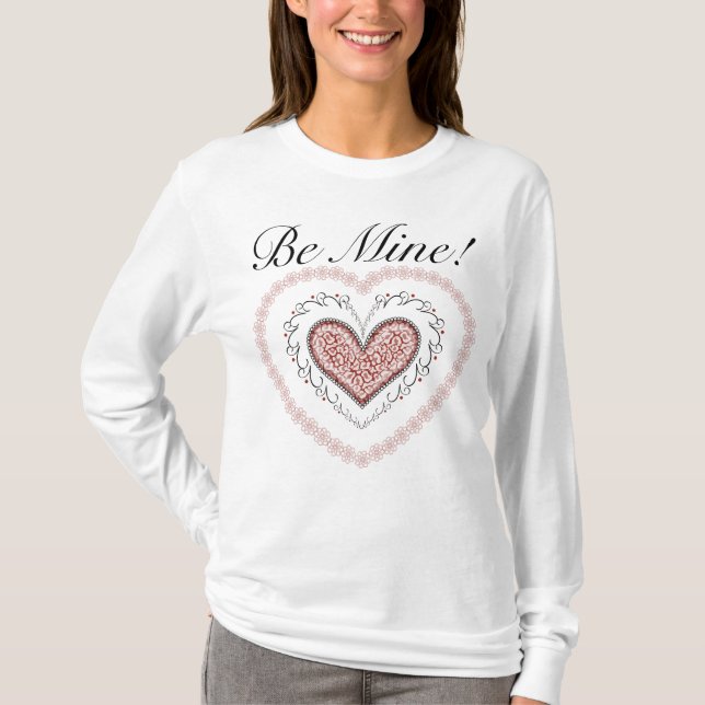 Freude am Herzen ist mein Valentine LongSleeve T - T-Shirt (Vorderseite)