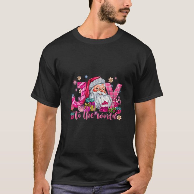 Freude am Weihnachtsfest in der Welt T-Shirt (Vorderseite)