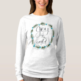 Freude an der Welt Blue Berries Weihnachtsschläfch T-Shirt