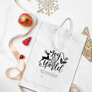 Freude an der Welt, frohe Weihnachtsfamilie Große Gummistempel