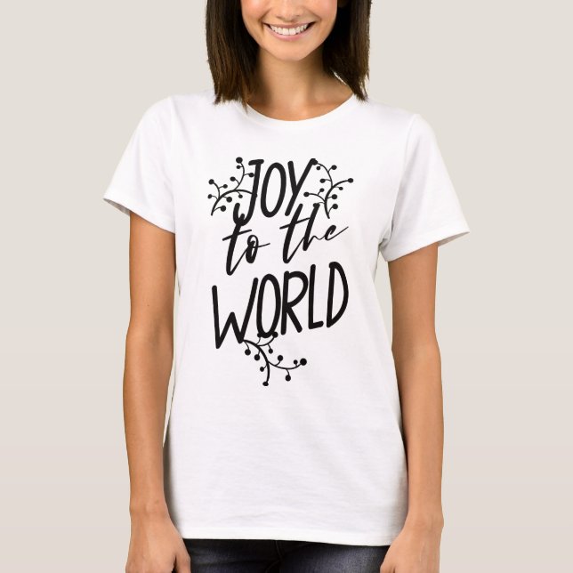 Freude an der Welt T-Shirt (Vorderseite)