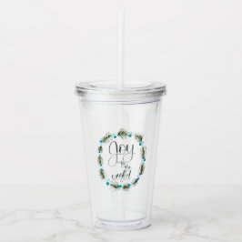 Freude an der Welt-Winter-Berries-Kalte-Cup Acryltrinkbecher