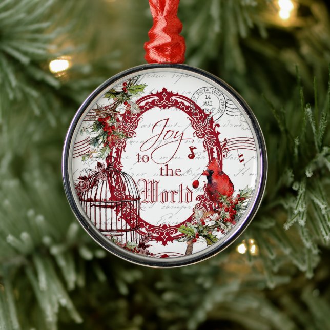 Freude an der Weltverzierung Ornament Aus Metall (Baum)