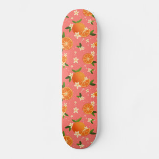Freude an Orangen und Orangenblüten Skateboard
