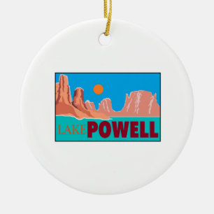 FREUDE AN POWELL KERAMIK ORNAMENT