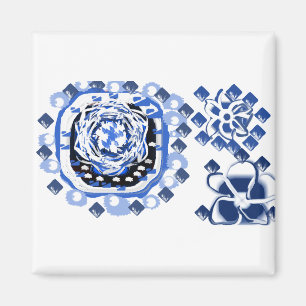Freude an Schneeflocken Magnet