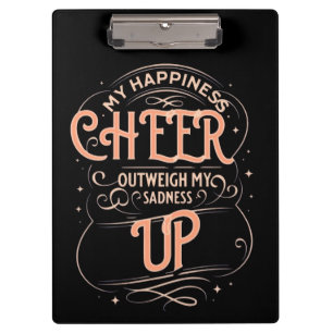  FREUDE AUFRÜTTELN CLIPBOARD  KLEMMBRETT