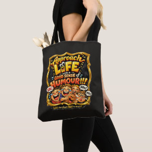 Freude ausstrahlen tasche