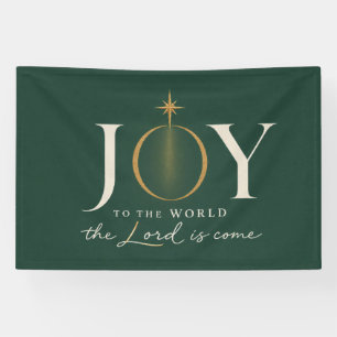 FREUDE DER WELT Christliches Weihnachten Banner