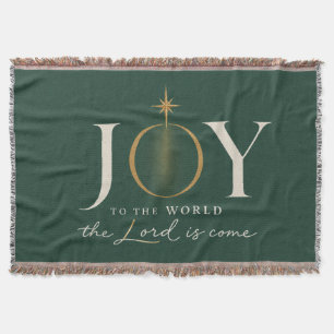 FREUDE DER WELT Christliches Weihnachten Decke