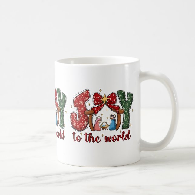 Freude Der Welt Kaffeetasse (Rechts)