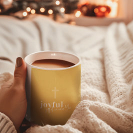 Freude, die wir euch lieben | Weihnachtsfeiertag Kaffeetasse