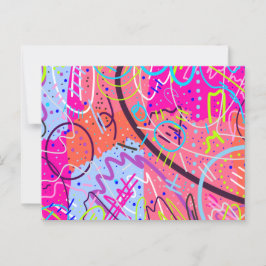 Freude erleben postkarte