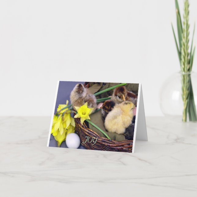 Freude Feiertagskarte (Vorderseite)