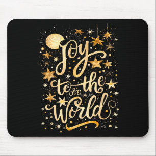 Freude für die christliche Weihnachtswelt Jesus Ge Mousepad