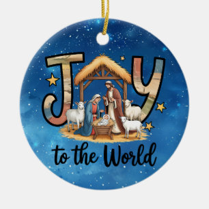 Freude Für Die Welt Verzierung Keramik Ornament