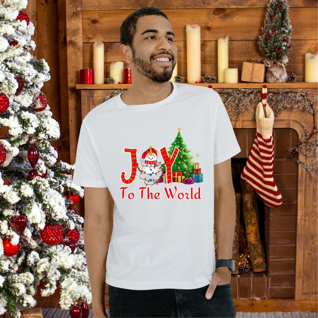 Freude für die Welt | Weihnachts-T - Shirt (Von Creator hochgeladen)