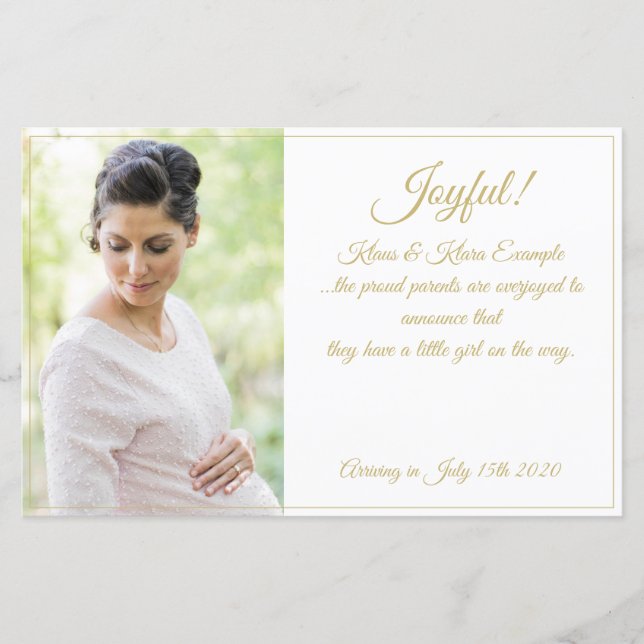 Freude! - große Erwartungen (Vorderseite)