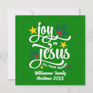 Freude in Jesus Christliches Weihnachten Familienn