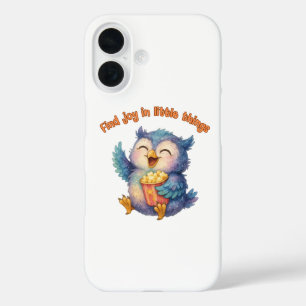 Freude in kleinen Dingen finden - Positiv iPhone 16 Hülle