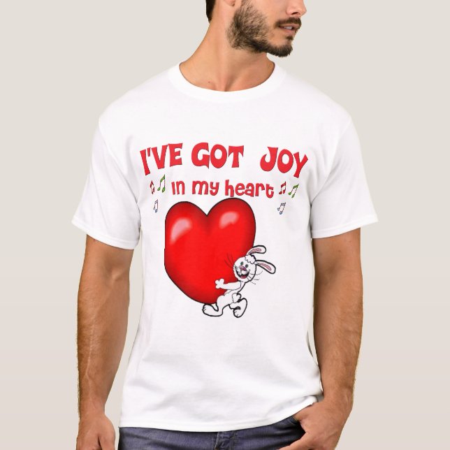 Freude in meinem Herzen T-Shirt (Vorderseite)