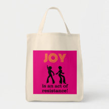 Freude ist ein Akt des Widerstands! - Tote Bag (2-