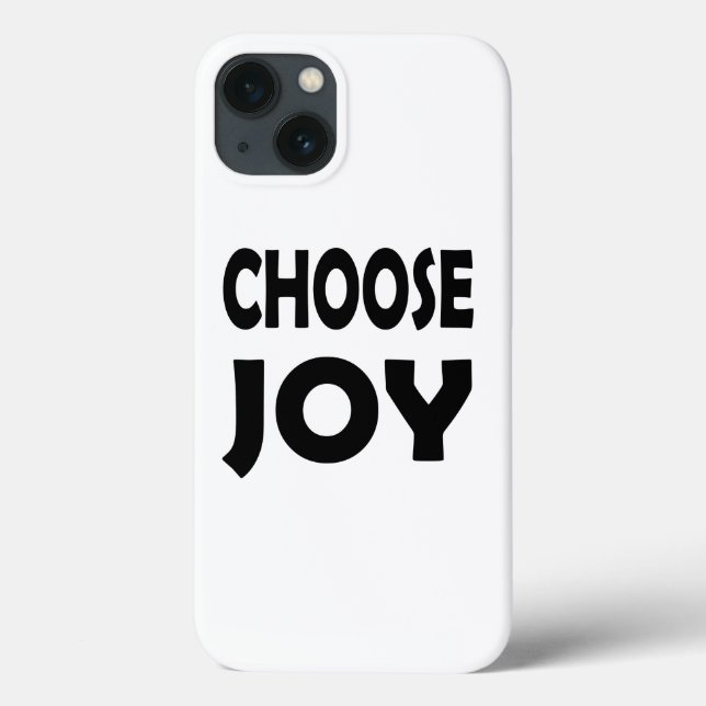 Freude ist eine Wahl | Glück Inspiration Case-Mate iPhone Hülle (Rückseite)