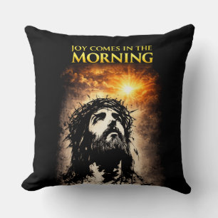 Freude kommt am Morgen Kissen