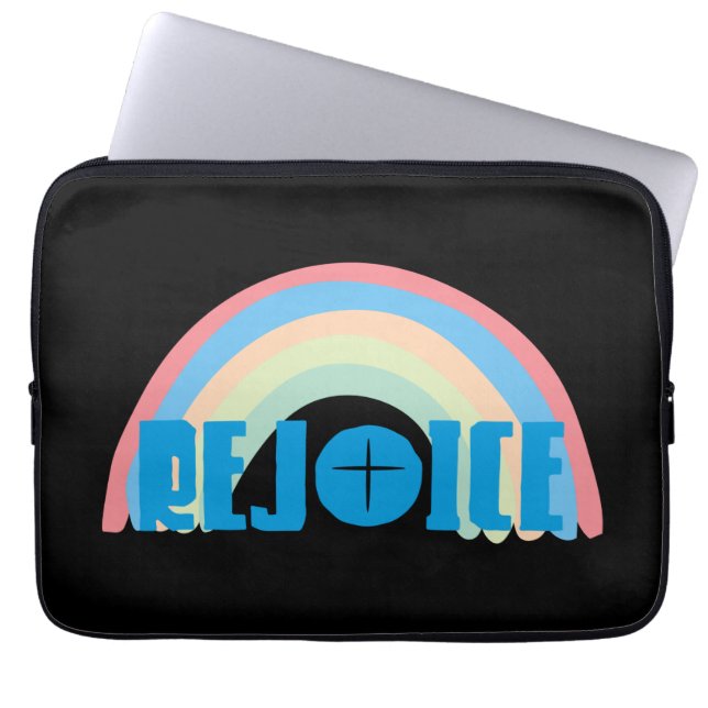 Freude Laptopschutzhülle (Vorderseite)